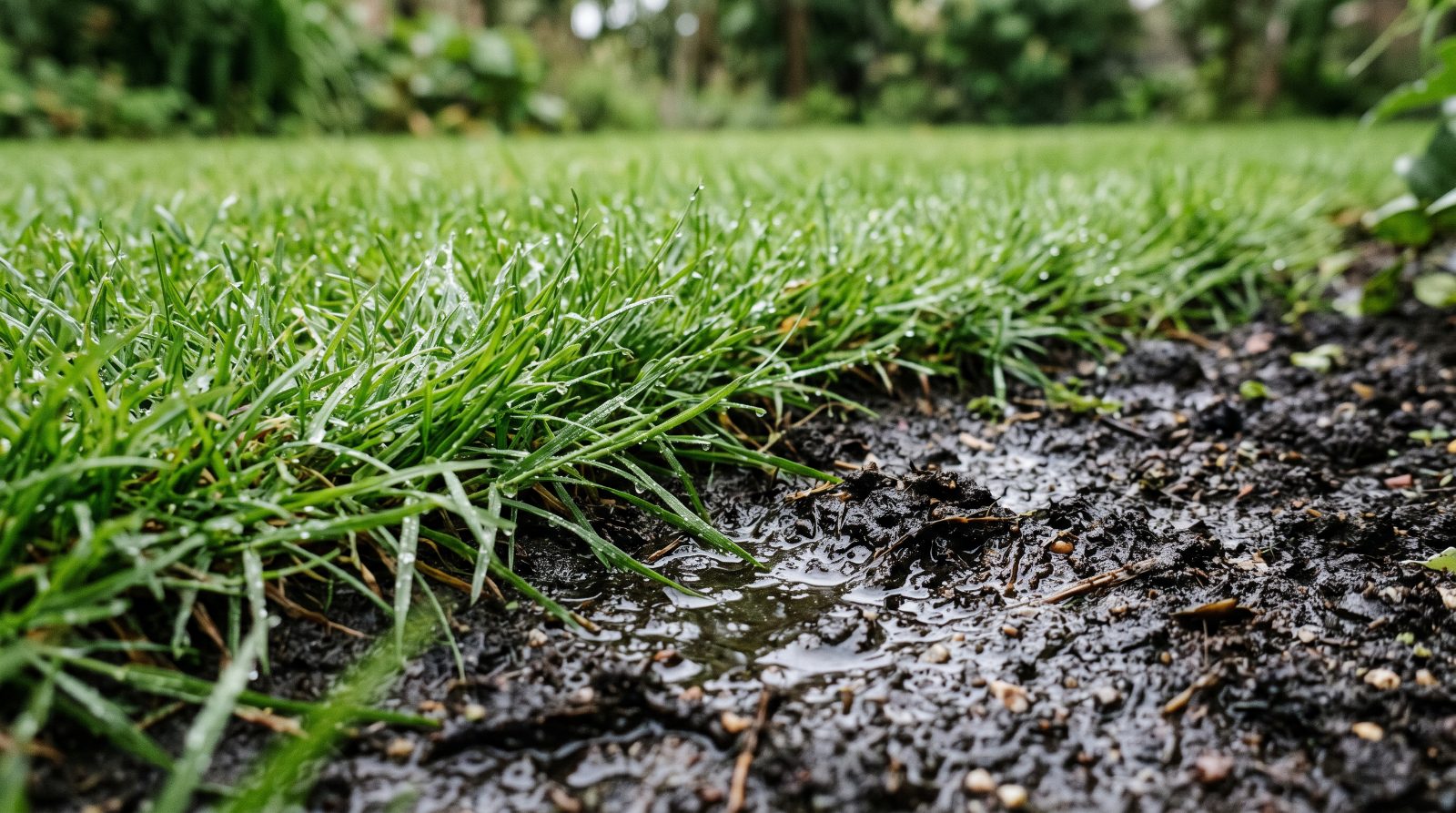 Gazon herstellen op veengrond
