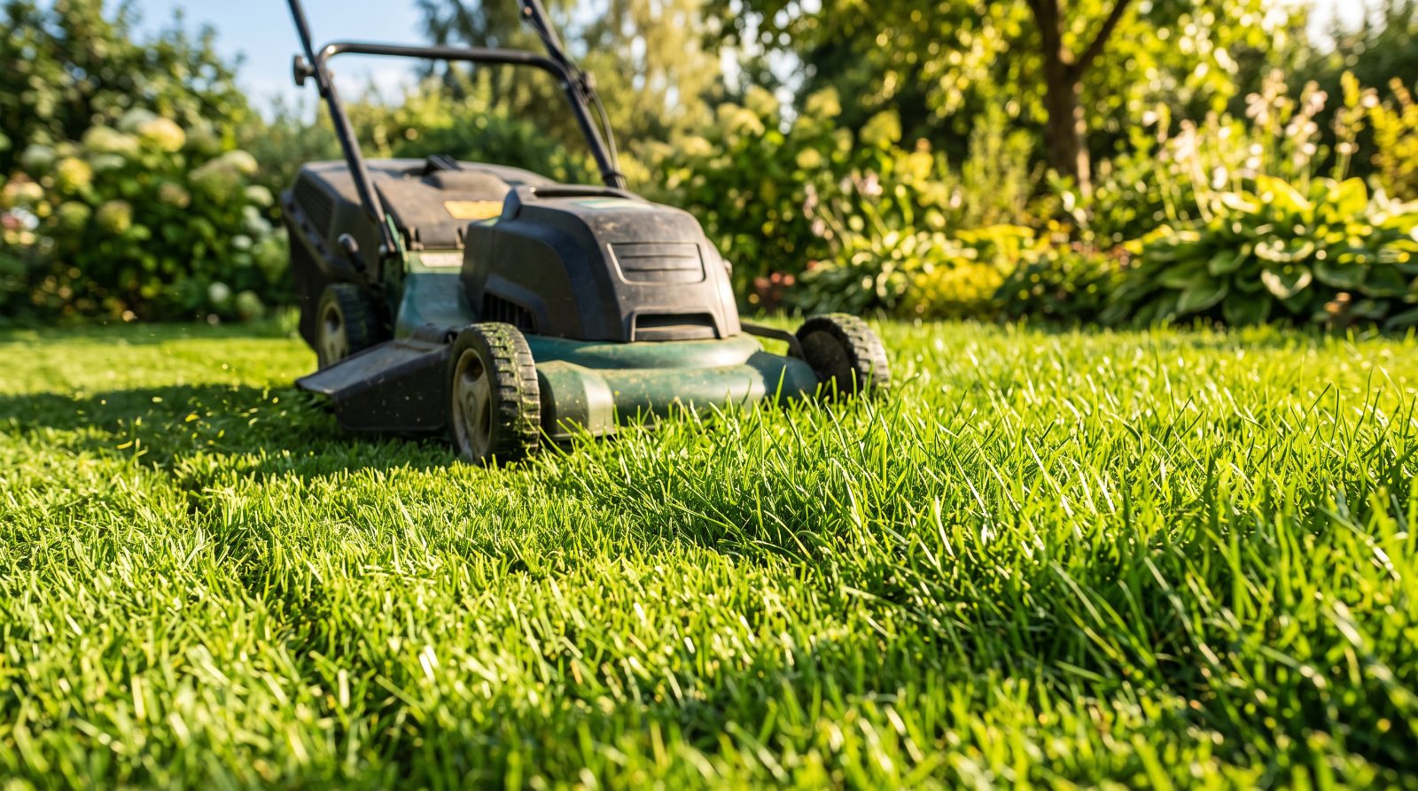Maaihoogte bij hitte en droogte: zo bescherm je je gazon in de zomer