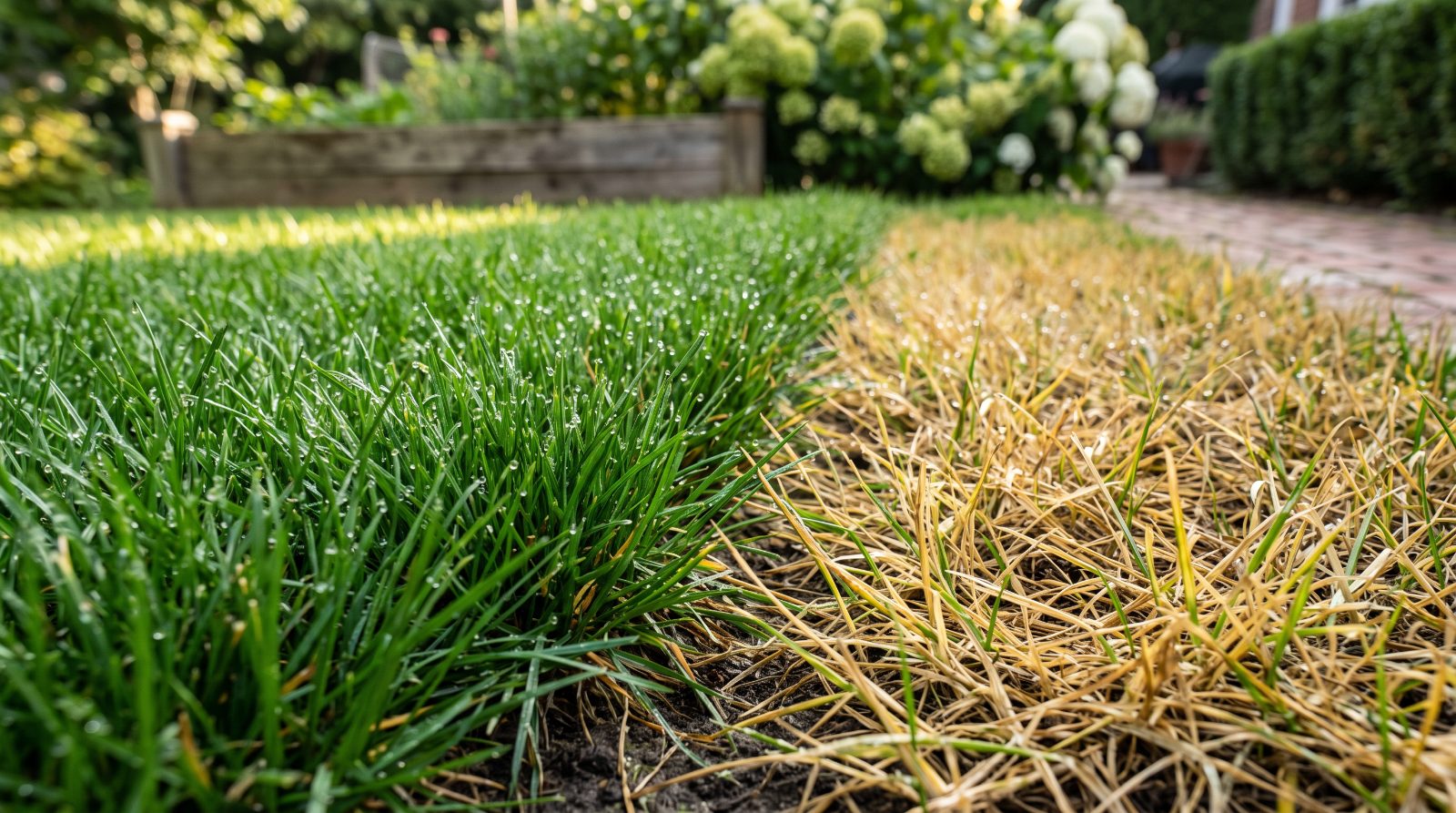 Waarom wordt mijn gras geel? De oorzaken en oplossing