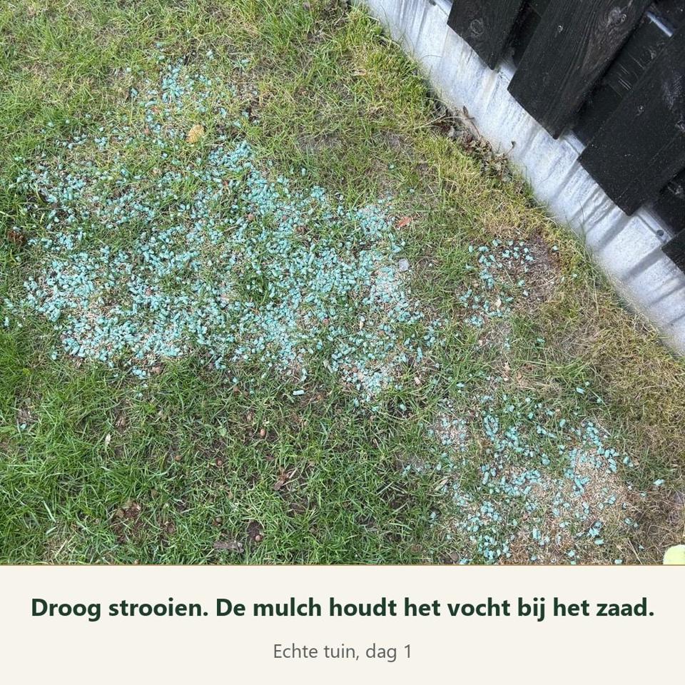 De korrels van de HydroGrow Herstelkit van dichtbij